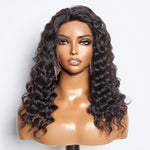 Rawthemtic Loose Deep Glueless Lace Wig – 13x4, 150% Density, Pre-Bleached
