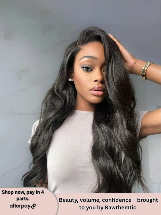 Olivia Wavy Glueless Human Hair Wig