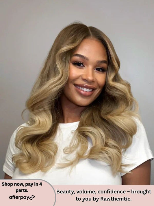 Addison  Blonde Layered Lace Front Glueless Wig