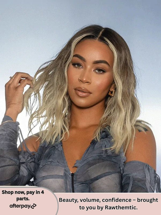 Rita Blonde Money Piece Bob Wig